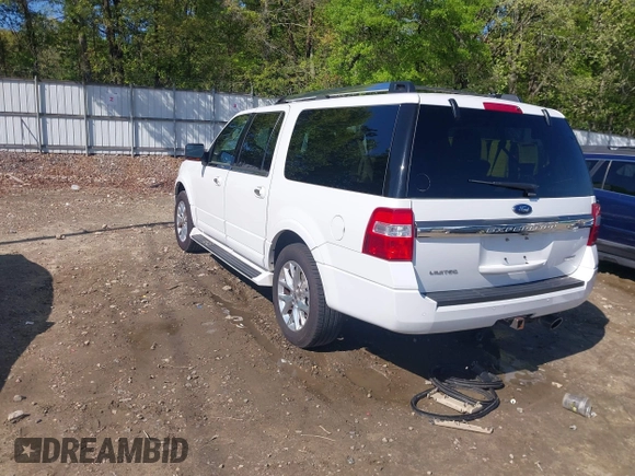 2017 Ford Expedition Max Limited z VIN 1FMJK1KT4HEA61275, wystawiony jako IAAI lot #42010911 z przebiegiem 166 047 mil mil oraz . Historia ofert i sprzedaży dostępna na DreamBid. Obrazek 3.
