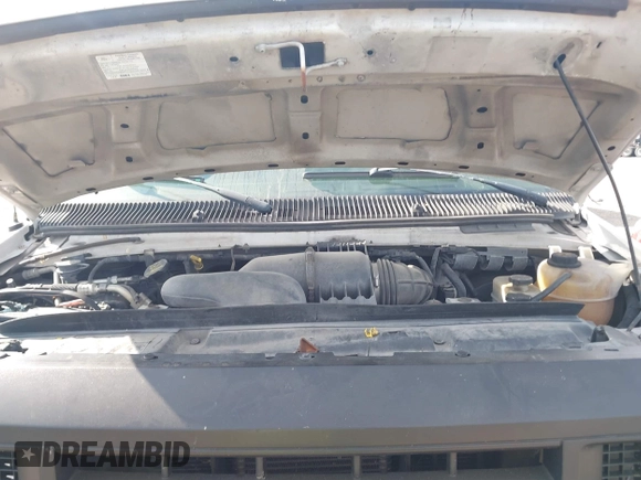 2012 Ford Econoline Cargo Commercial with VIN 1FTNE1EW0CDB20193, listed as a IAAI auction lot 40970101 with 353,006 mi miles and . Bid and sale history available at DreamBid. Image 10.