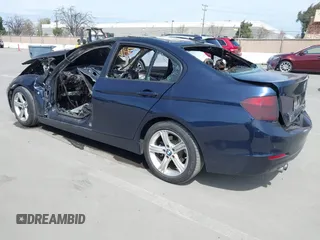 2014 BMW 3 Series 328i with VIN WBA3C1C55EK117681, listed as a IAAI auction lot 41854988 with 1 mi miles. Bid and sale history available at carsss.com. Image 3.