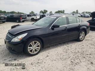 2011 Infiniti G25 x z VIN JN1DV6AR5BM450583, wystawiony jako Copart lot #60219865 z przebiegiem 193 583 mil mil oraz Czysty tytuł • Clean title. Historia ofert i sprzedaży dostępna na DreamBid. Obrazek 1.