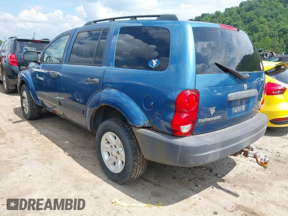 2005 Dodge Durango SXT with VIN 1D4HB38N95F575185, listed as a IAAI auction lot 42680439 with 201,781 mi miles and . Bid and sale history available at DreamBid. Image 3.
