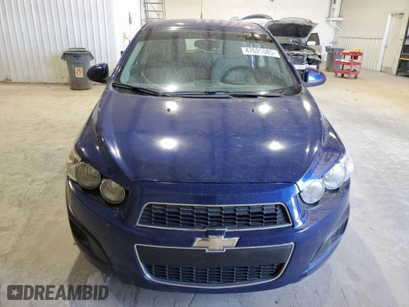 2014 Chevrolet Sonic LT with VIN 1G1JC6SH9E4231585, listed as a Copart auction lot 47625085 with 109,633 mi miles and Salvage Title. Bid and sale history available at carsss.com. Image 5.