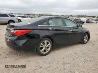 2012 Hyundai Sonata Limited with VIN 5NPEC4AC8CH437152, listed as a Copart auction lot 51001895 with 120,322 mi miles and Salvage Title. Bid and sale history available at carsss.com. Image 3.