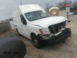 2017 Nissan NV SV with VIN 1N6AF0LYXHN807805, listed as a IAAI auction lot 41185373 with 247,741 mi miles. Bid and sale history available at carsss.com. Image 1.