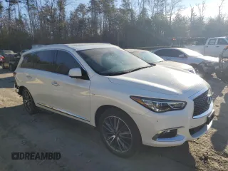 2019 Infiniti QX60 Luxe z VIN 5N1DL0MM4KC521421, wystawiony jako Copart lot #46708395 z przebiegiem 96 318 mil mil oraz Szkoda całkowita • Salvage title. Historia ofert i sprzedaży dostępna na DreamBid. Obrazek 4.