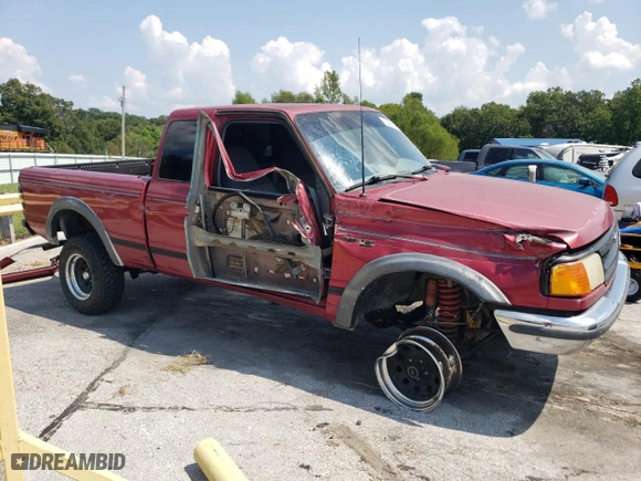 1993 Ford Ranger XL with VIN 1FTCR15U7PPB65713, listed as a Copart auction lot 69466044 with 1,350 mi miles and Salvage Title. Bid and sale history available at carsss.com. Image 4.