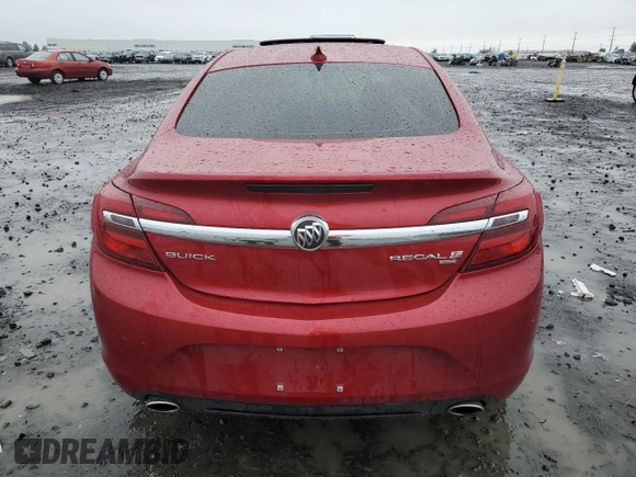 2015 Buick Regal с VIN 2G4GL5EX3F9279852, выставлен на аукционе Copart как лот 86643424 с пробегом 55 797 миль миль и Списание • Salvage title. История ставок и продаж доступна на DreamBid. Изображение 6.