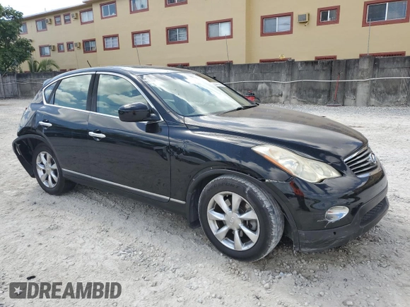 2008 Infiniti EX Journey z VIN JNKAJ09E98M302664, wystawiony jako Copart lot #55457005 z przebiegiem 131 234 mil mil oraz Szkoda całkowita • Salvage title. Historia ofert i sprzedaży dostępna na DreamBid. Obrazek 4.
