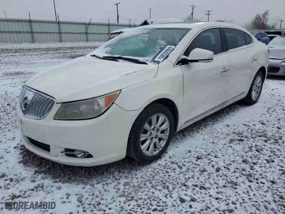 2012 Buick LaCrosse Premium 1 with VIN 1G4GD5ER6CF228797, listed as a Copart auction lot 44840385 with 133,522 mi miles and Salvage Title. Bid and sale history available at carsss.com. Image 1.