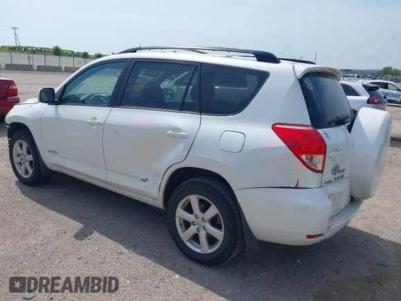 2008 Toyota RAV4 Limited with VIN JTMZK31V085020972, listed as a IAAI auction lot 42669032 with 159,461 mi miles and . Bid and sale history available at DreamBid. Image 3.