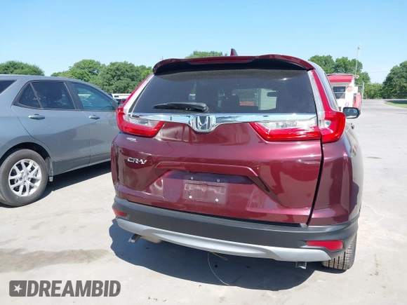 2018 Honda CR-V EX with VIN 7FARW1H59JE047451, listed as a IAAI auction lot 42031919 with 52,635 mi miles. Bid and sale history available at carsss.com. Image 16.