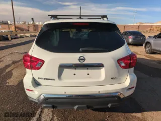 2017 Nissan Pathfinder SV with VIN 5N1DR2MN5HC664311, listed as a Copart auction lot 49822165 with 0 mi miles and Salvage Title. Bid and sale history available at carsss.com. Image 6.