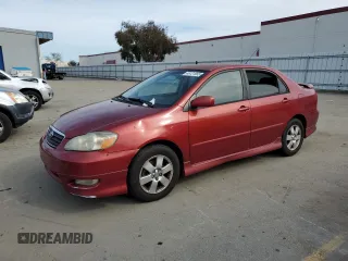 2007 Toyota Corolla CE with VIN 1NXBR32E77Z869735, listed as a Copart auction lot 46121055 with 273,965 mi miles and Salvage Title. Bid and sale history available at DreamBid. Image 1.