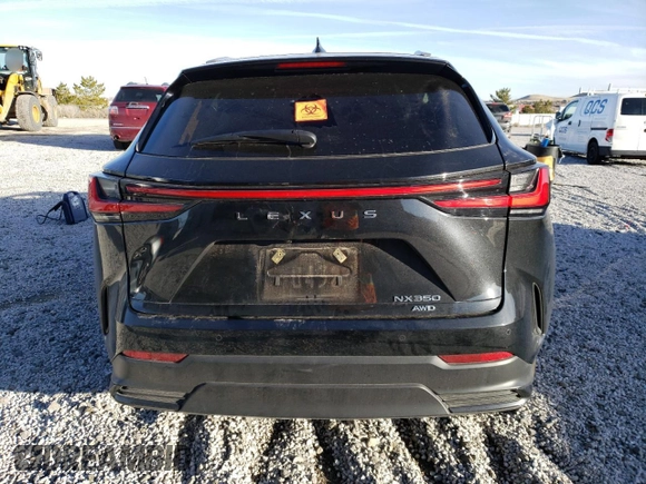 2024 Lexus NX with VIN 2T2GGCEZ0RC036790, listed as a Copart auction lot 44315165 with 0 mi miles and Salvage Title. Bid and sale history available at carsss.com. Image 6.