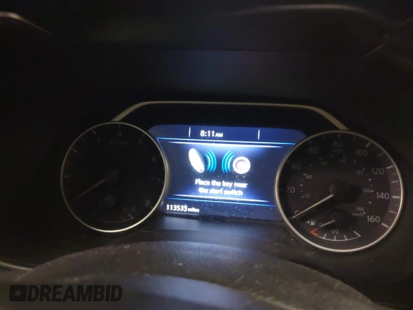 2018 Nissan Maxima SV with VIN 1N4AA6APXJC367526, listed as a IAAI auction lot 41427841 with 113,533 mi miles and . Bid and sale history available at DreamBid. Image 7.