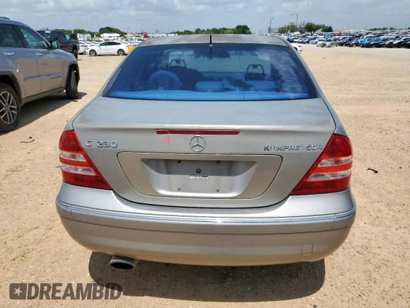 2005 Mercedes-Benz C 230 Kompressor z VIN WDBRF40J65A755885, wystawiony jako Copart lot #62019525 z przebiegiem 112 438 mil mil oraz Szkoda całkowita • Salvage title. Historia ofert i sprzedaży dostępna na DreamBid. Obrazek 6.