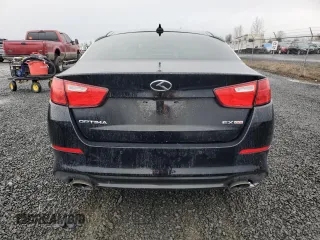 2015 Kia Optima EX with VIN 5XXGN4A73FG461140, listed as a Copart auction lot 45342715 with 167,967 mi miles and Salvage Title. Bid and sale history available at carsss.com. Image 6.