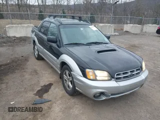 2003 Subaru Baja with VIN 4S4BT61C837108482, listed as a IAAI auction lot 41625502 with 180,951 mi miles and . Bid and sale history available at DreamBid. Image 1.