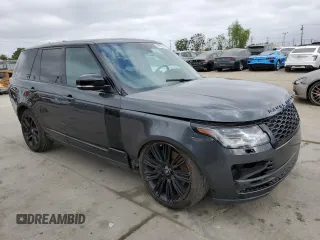 2020 Land Rover Range Rover HSE with VIN SALGS2RU6LA593221, listed as a Copart auction lot 56663245 with 56,234 mi miles and Salvage Title. Bid and sale history available at DreamBid. Image 4.