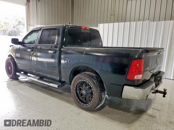 2017 Ram 1500 Lone Star with VIN 1C6RR6LT1HS570182, listed as a Copart auction lot 59939525 with 107,802 mi miles and Clean title. Bid and sale history available at DreamBid. Image 2.