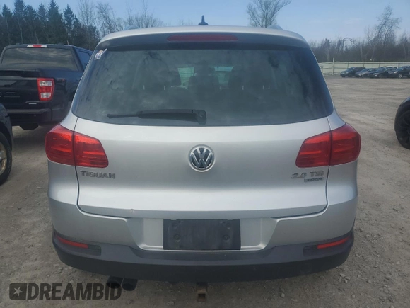 2012 Volkswagen Tiguan S with VIN WVGBV7AXXCW602058, listed as a Copart auction lot 54447845 with 152,085 mi miles and Clean Title. Bid and sale history available at DreamBid. Image 6.