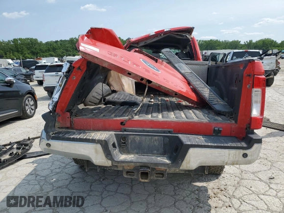 2017 Ford F-350 Platinum z VIN 1FT8W3BTXHEB84436, wystawiony jako Copart lot #58740355 z przebiegiem 167 264 mil mil oraz Szkoda całkowita • Salvage title. Historia ofert i sprzedaży dostępna na DreamBid. Obrazek 6.