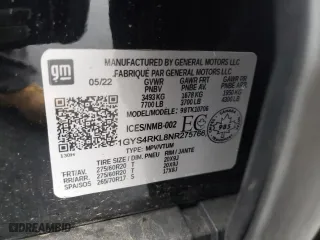 2021 Cadillac Escalade Premium Luxury with VIN 1GYS4BKL9MR437832, listed as a Copart auction lot 72862564 with 54,082 mi miles and Clean Title. Bid and sale history available at carsss.com. Image 13.