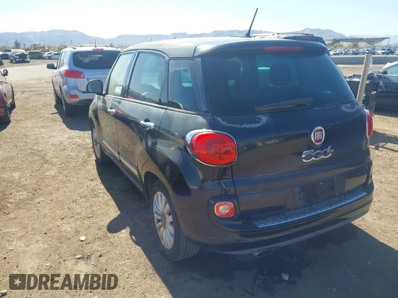 2015 FIAT 500L Lounge with VIN ZFBCFACH1FZ033227, listed as a IAAI auction lot 41636790 with 96,321 mi miles. Bid and sale history available at carsss.com. Image 3.