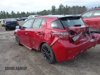 2012 Lexus CT 200h with VIN JTHKD5BH3C2117141, listed as a IAAI auction lot 41945848 with 100,299 mi miles and . Bid and sale history available at DreamBid. Image 3.