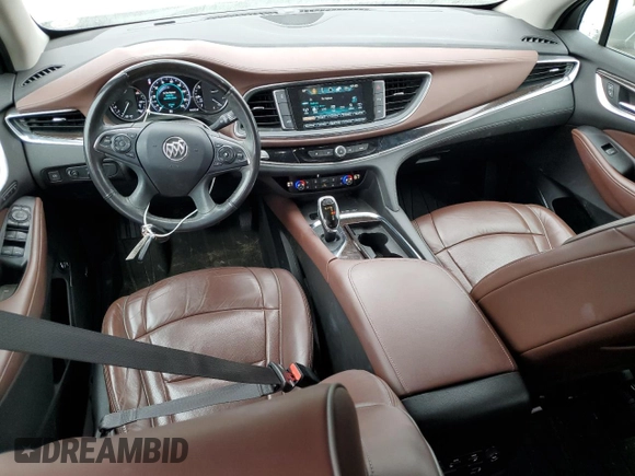 2018 Buick Enclave Avenir with VIN 5GAERDKW1JJ192224, listed as a Copart auction lot 79218544 with 121,313 mi miles and Salvage Title. Bid and sale history available at DreamBid. Image 8.