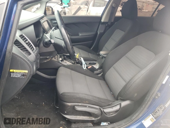 2017 Kia Forte S with VIN 3KPFL4A7XHE128592, listed as a Copart auction lot 47742925 with 124,332 mi miles and Salvage Title. Bid and sale history available at DreamBid. Image 7.