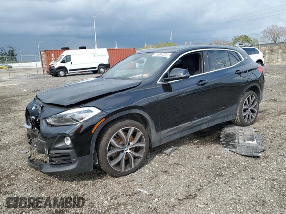 2019 BMW X2 sDrive28i with VIN WBXYJ3C57KEP77602, listed as a Copart auction lot 83790834 with 36,227 mi miles and Clean Title. Bid and sale history available at carsss.com. Image 1.