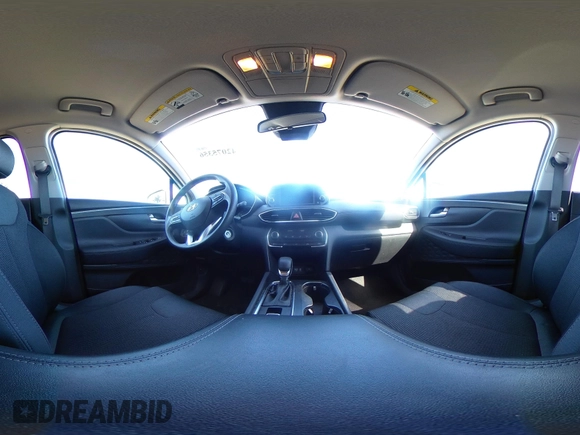 2019 Hyundai Santa Fe SE with VIN 5NMS2CAD0KH098259, listed as a IAAI auction lot 42075356 with 55,163 mi miles and . Bid and sale history available at DreamBid. Image 19.
