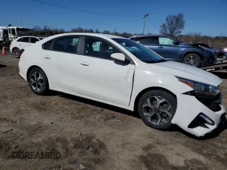 2021 Kia Forte FE with VIN 3KPF24AD0ME354627, listed as a Copart auction lot 49857375 with 69,387 mi miles and Salvage Title. Bid and sale history available at DreamBid. Image 4.