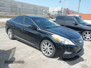 2012 Hyundai Azera z VIN KMHFH4JGXCA146499, wystawiony jako IAAI lot #42519685 z przebiegiem 132 262 mil mil oraz . Historia ofert i sprzedaży dostępna na DreamBid. Obrazek 1.