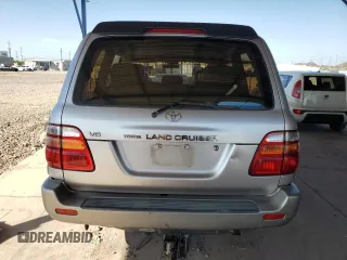 1998 Toyota Land Cruiser with VIN JT3HT05J7W0008086, listed as a Copart auction lot 74622534 with 301,345 mi miles and Salvage Title. Bid and sale history available at carsss.com. Image 6.