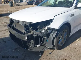 2019 Kia Optima S with VIN 5XXGT4L37KG318038, listed as a IAAI auction lot 41681133 with 78,830 mi miles. Bid and sale history available at carsss.com. Image 6.
