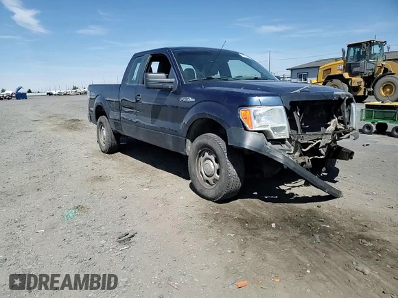 2014 Ford F-150 XL with VIN 1FTFX1EF9EKF94236, listed as a Copart auction lot 62954045 with 203,713 mi miles and Salvage title. Bid and sale history available at DreamBid. Image 13.