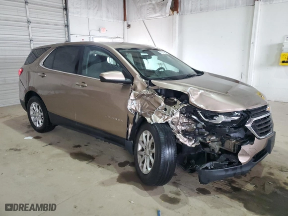 2018 Chevrolet Equinox LT with VIN 3GNAXJEV3JL274122, listed as a Copart auction lot 47974365 with 53,314 mi miles and Salvage Title. Bid and sale history available at carsss.com. Image 4.