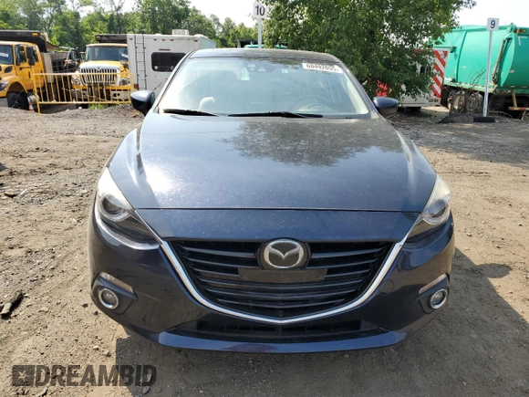 2016 Mazda 3 S Grand Touring with VIN JM1BM1N37G1332513, listed as a Copart auction lot 60492095 with 85,986 mi miles and Salvage title. Bid and sale history available at DreamBid. Image 5.