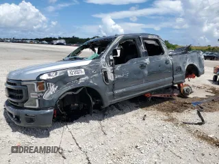 2021 Ford F-250 XL with VIN 1FT7W2BT0MED86380, listed as a Copart auction lot 62105075 with Not provided miles and Salvage title. Bid and sale history available at DreamBid. Image 1.