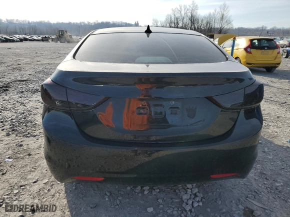 2013 Hyundai Elantra GLS with VIN 5NPDH4AE7DH369510, listed as a Copart auction lot 49780505 with 94,834 mi miles and Salvage Title. Bid and sale history available at carsss.com. Image 6.