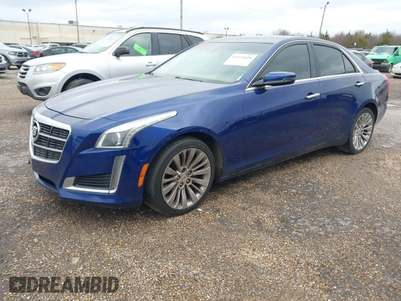2014 Cadillac CTS Luxury RWD with VIN 1G6AR5SX9E0155626, listed as a IAAI auction lot 41271029 with 99,038 mi miles. Bid and sale history available at carsss.com. Image 17.