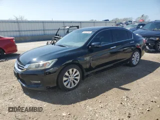 2015 Honda Accord EX-L с VIN 1HGCR2F8XFA144560, выставлен на аукционе Copart как лот 50222765 с пробегом 136 398 миль миль и Списание • Salvage title. История ставок и продаж доступна на DreamBid. Изображение 1.