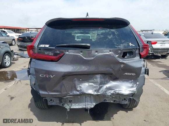 2020 Honda CR-V EX-L with VIN 2HKRW2H86LH687875, listed as a IAAI auction lot 41879558 with 55,907 mi miles. Bid and sale history available at carsss.com. Image 17.