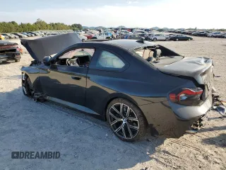 2023 BMW 2 Series 230i xDrive with VIN 3MW33CM00P8D27298, listed as a Copart auction lot 71089464 with 0 mi miles and Salvage Title. Bid and sale history available at carsss.com. Image 2.