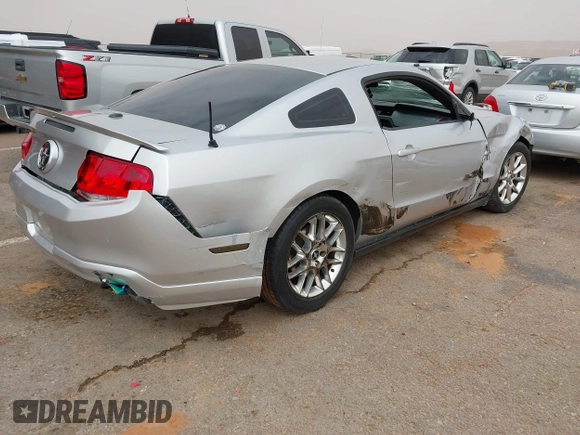 2011 Ford Mustang V6 with VIN 1ZVBP8AMXB5142041, listed as a IAAI auction lot 41938438 with 126,591 mi miles and . Bid and sale history available at carsss.com. Image 4.