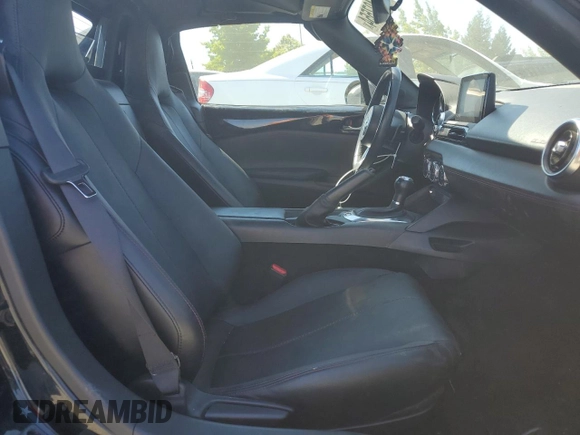 2018 Mazda MX-5 Miata RF Grand Touring with VIN JM1NDAM76J0201992, listed as a Copart auction lot 65407554 with 69,120 mi miles and Salvage Title. Bid and sale history available at carsss.com. Image 10.