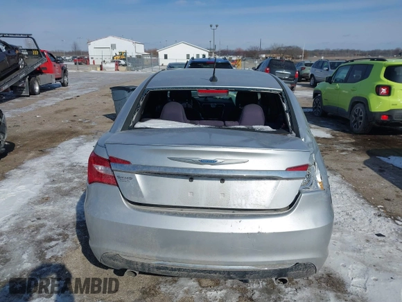 2012 Chrysler 200 Touring with VIN 1C3CCBBG9CN321735, listed as a IAAI auction lot 41597517 with 163,747 mi miles. Bid and sale history available at carsss.com. Image 16.