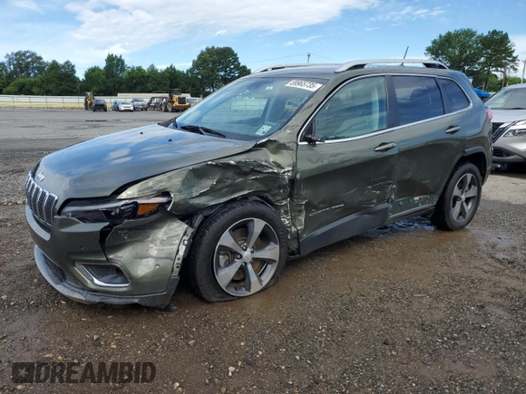 2019 Jeep Cherokee Limited с VIN 1C4PJLDB6KD145077, выставлен на аукционе Copart как лот 59965735 с пробегом 127 494 миль миль и Списание • Salvage title. История ставок и продаж доступна на DreamBid. Изображение 1.